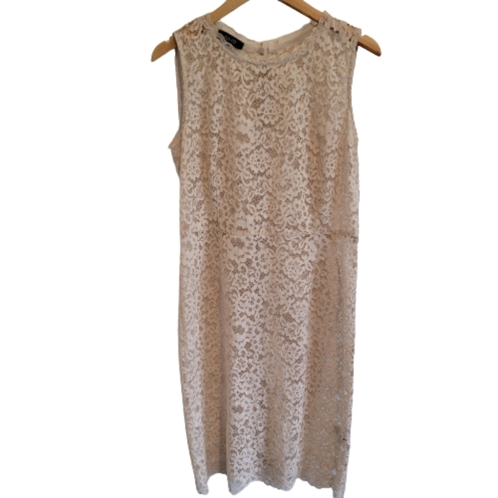Julio full lace cream dress
